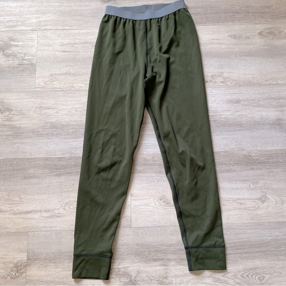 Lands End Green Insulated Pants Boys Size 10-12